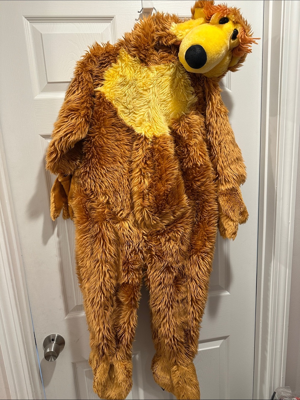 Vintage Disney Bear in Big Blue House Costume Soft Furry Onesie